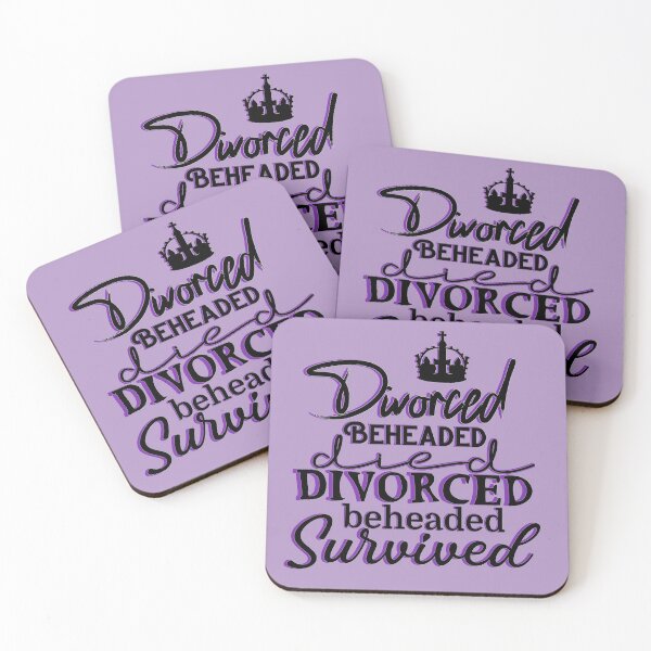 Item preview, SIX the musical - Divorced, Beheaded, Died, Divorced, Beheaded, Survived designed and sold by baranskini.
