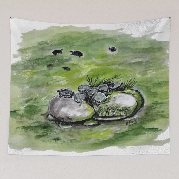 Item preview, Erika's Turtles designed and sold by Clyde J. Kell.