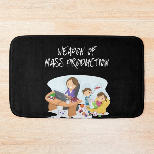 Item preview, Weapon Of Mass Production Working Mum Pride Work designed and sold by Two Left Hands Design.