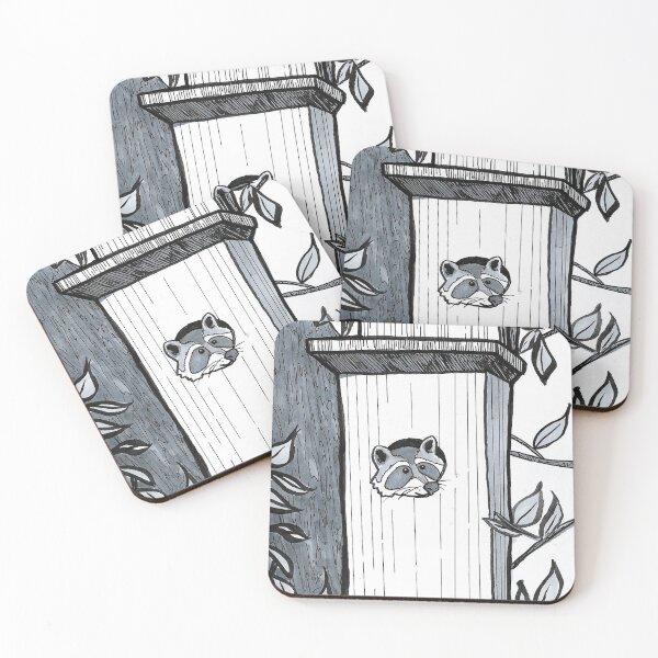 Item preview, Raccoon Treehouse designed and sold by elysedraws.