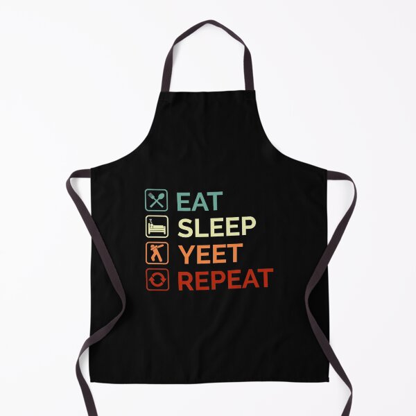 Item preview, Eat Sleep Yeet Repeat Colored Text With Symbol designed and sold by Sour Soul.