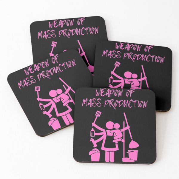 Item preview, Weapon Of Mass Production Working Mum Pride Work designed and sold by Two Left Hands Design.
