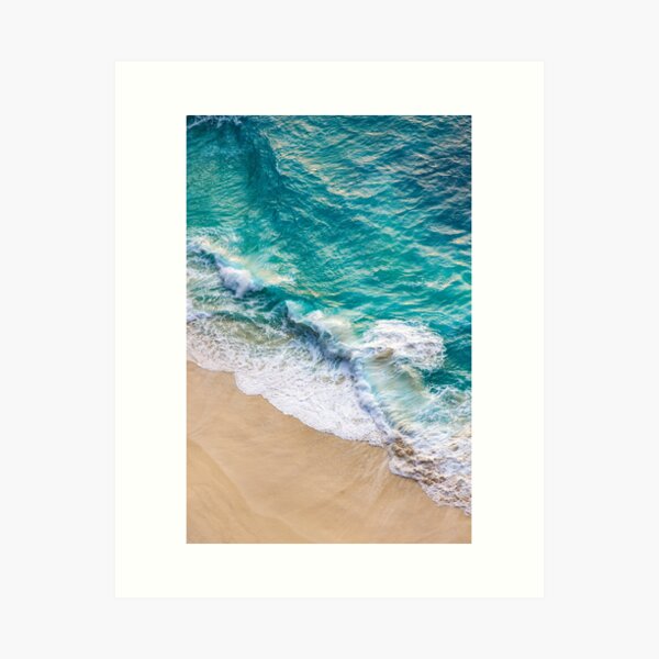 Ocean Beach Paradise Art Print