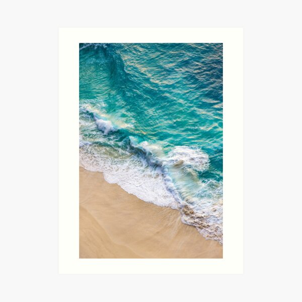 Ocean Beach Paradise Art Print