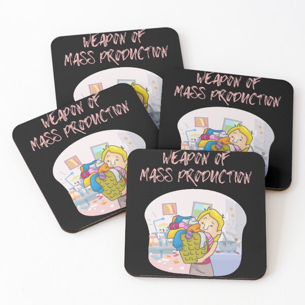 Item preview, Weapon Of Mass Production Working Mum Pride Work designed and sold by Two Left Hands Design.