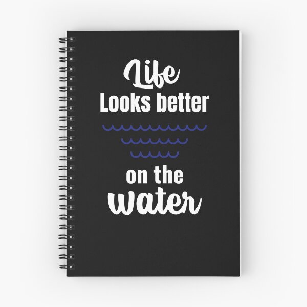 Item preview, Life Looks Better On The Water designed and sold by RachelWills.