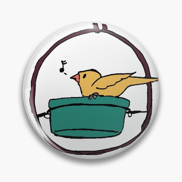 Item preview, Little Bird At Bird Feeder designed and sold by elysedraws.