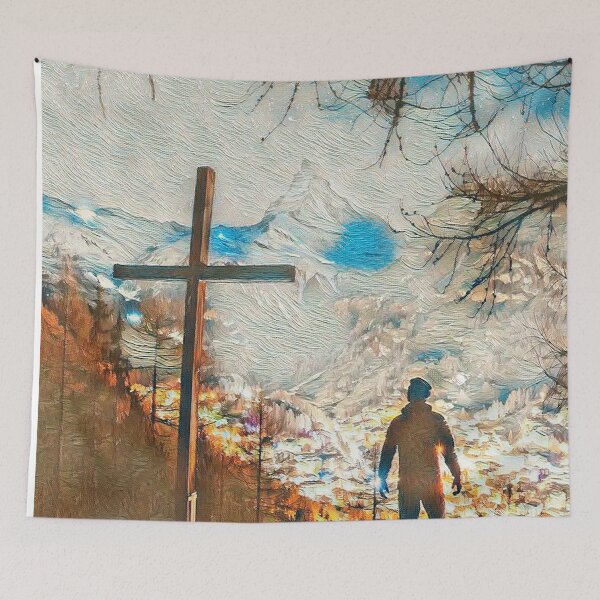Item preview, GALATHI Cross in Night Sky - Christian designed and sold by Galathi Designs.