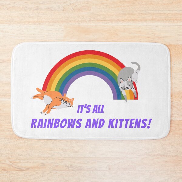 Item preview, It's All Rainbows and Kittens! designed and sold by zippydj.