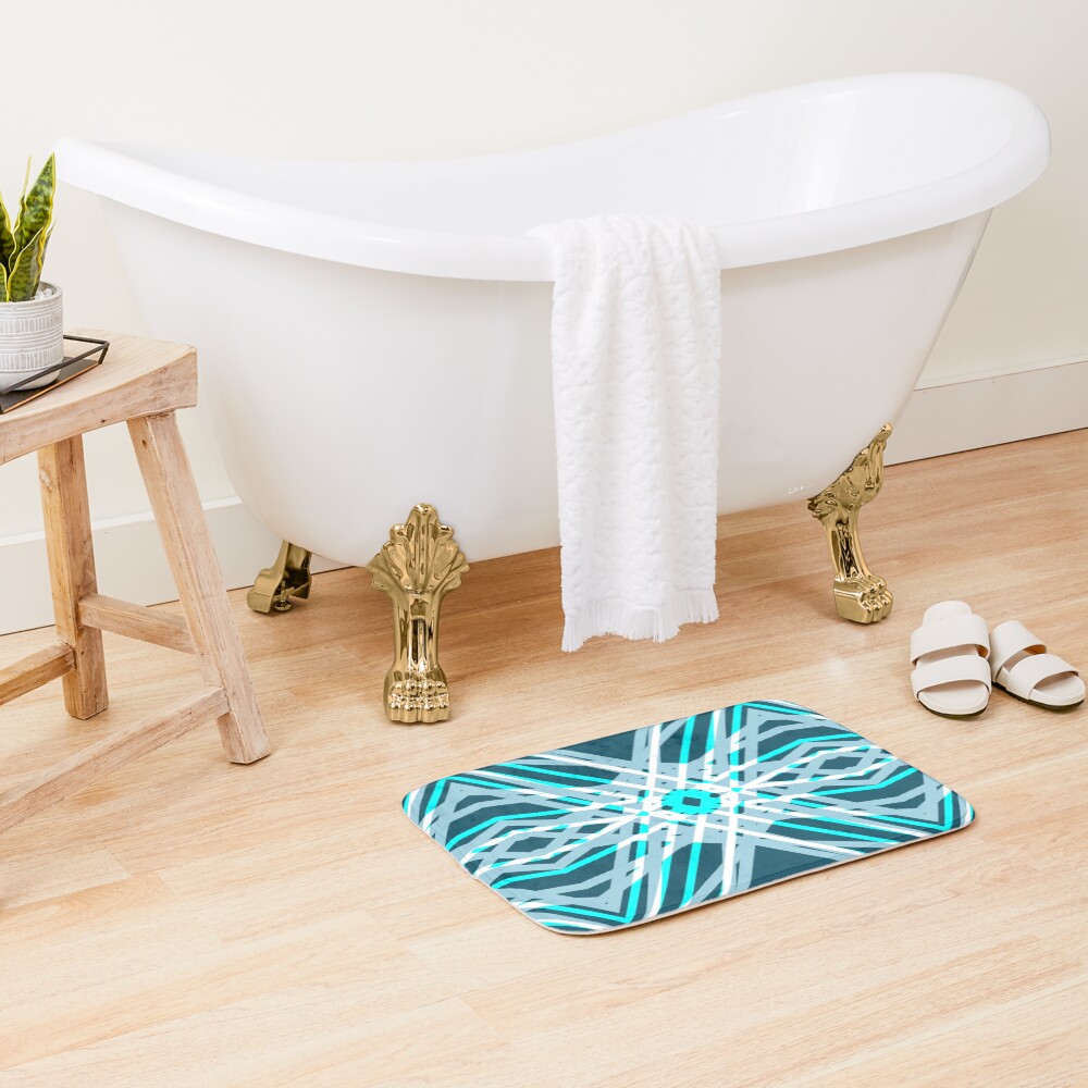 Item preview, Bath Mat designed and sold by PatternPerfect.