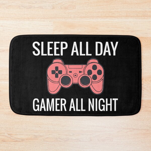 Item preview, Sleep All Day Gamer All Night designed and sold by ProtonProject.