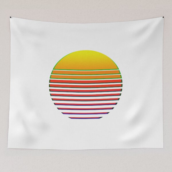 Item preview, Outrun Retro Sun designed and sold by Peaceful Life Co.