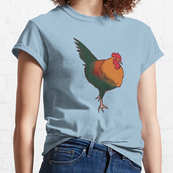 Pixels Retro Distressed Key West Florida Chicken Gift or Souvenir Design T-Shirt by Hope and Hobby