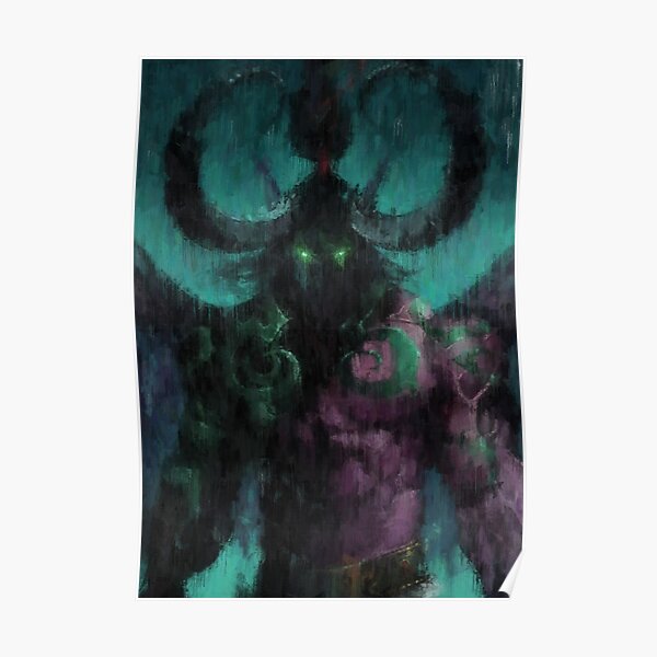 Illidan Hurlorage - Warcraft Poster
