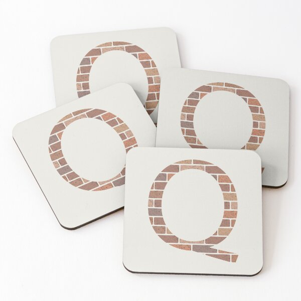 Item preview, Brick wall Q letter designed and sold by EngineerGoC.
