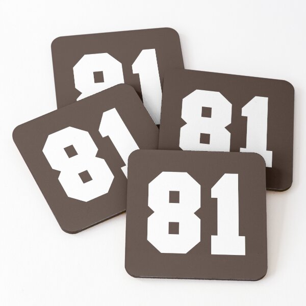 Item preview, 81 Number Cleveland Sports Eighty-One Brown Jersey designed and sold by HelloFromAja.
