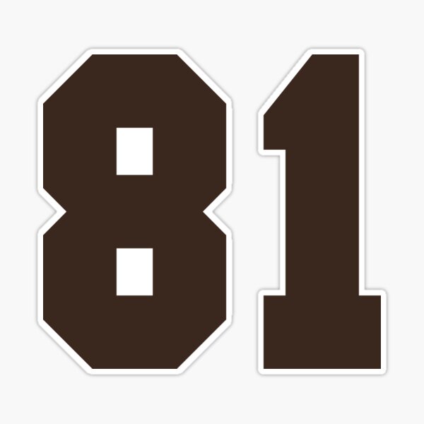 Number 14 Sports Tampa Fourteen Jersey Sticker for Sale by HelloFromAja