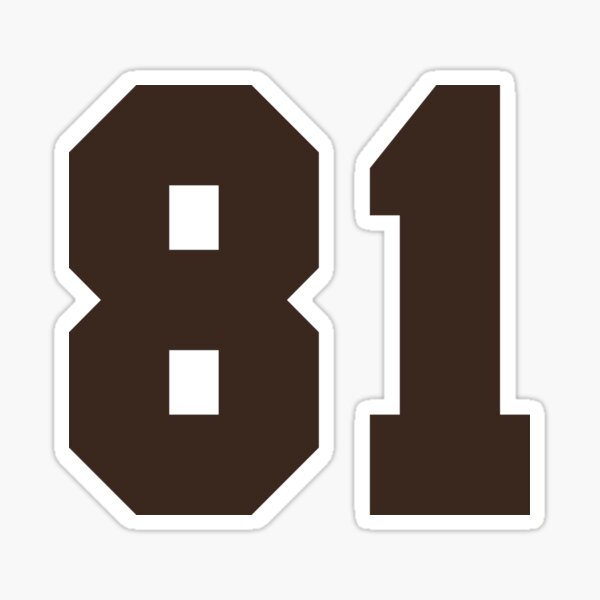 Ninety-Eight Purple Jersey Number Sports 98 Sticker for Sale by  HelloFromAja