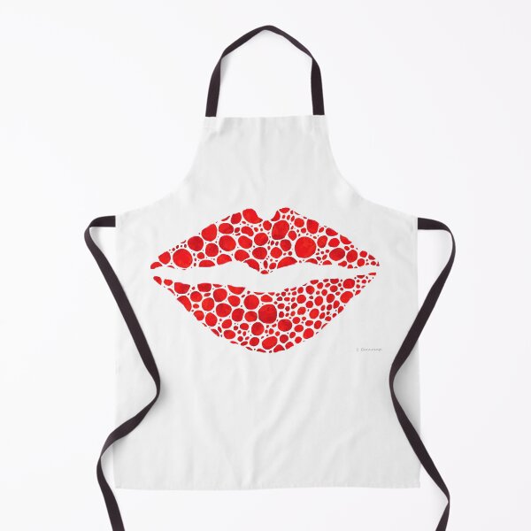 Item preview, Red Lips Art - Big Kiss - Sharon Cummings designed and sold by Sharon Cummings Art.