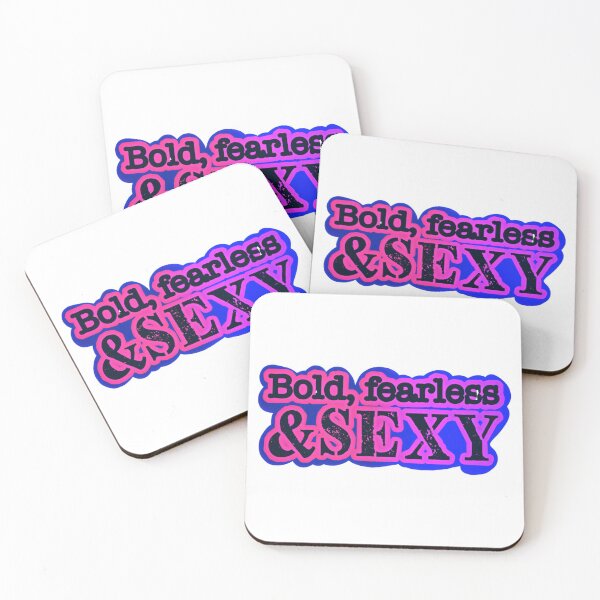 Item preview, Bold, Fearless & Sexy designed and sold by CreativeMeaning.