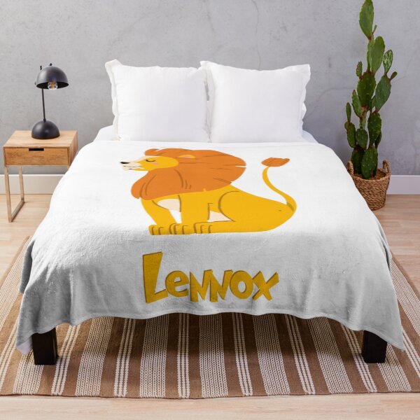 Item preview, Lennox Lion Baby Boy Wild Animal Name designed and sold by HelloFromAja.