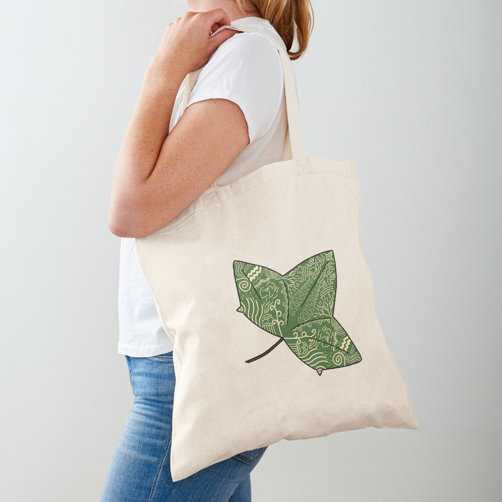 ivy medium woven tote bag