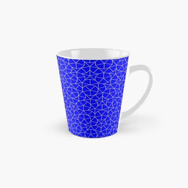 Vista previa del artículo con la obra «Azulejos Penrose en azul», diseñado y vendido por jutulen.