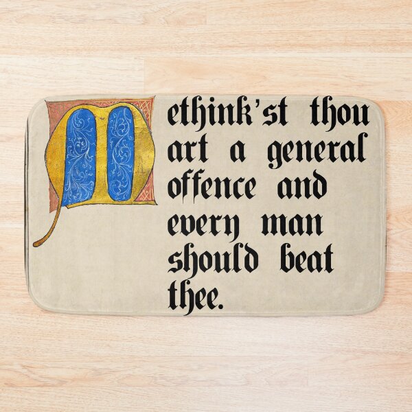 Item preview, Shakespearean Insults VIII designed and sold by brushandframes.
