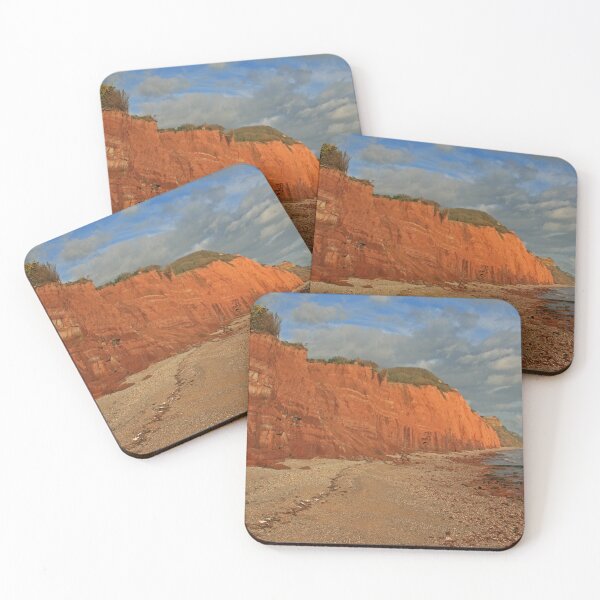 Item preview, Red Cliffs II, Sidmouth, Devon designed and sold by RedHillDigital.