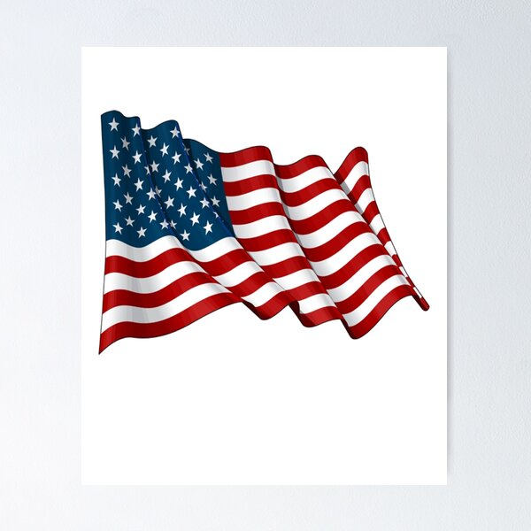 Item preview, american flag t-shirt designed and sold by Yassirkhali.