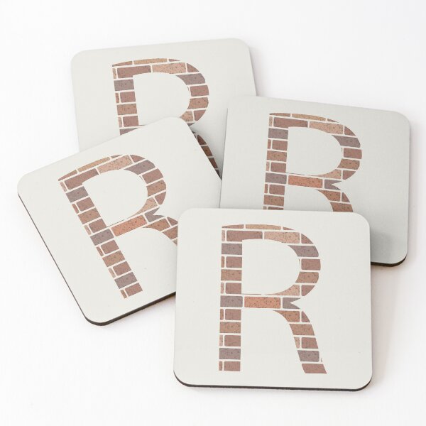 Item preview, Brick wall R letter designed and sold by EngineerGoC.