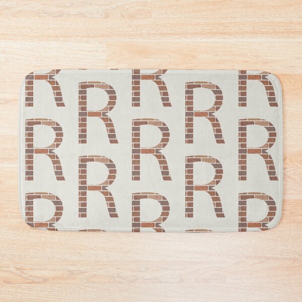 Item preview, Brick wall R letter designed and sold by EngineerGoC.