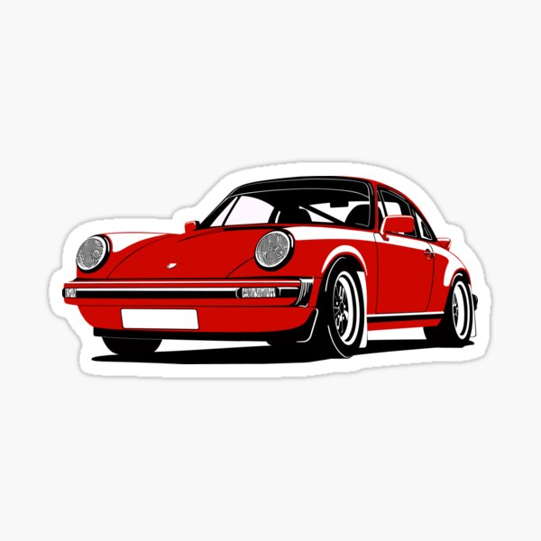 Porsche 911 SC Pegatina