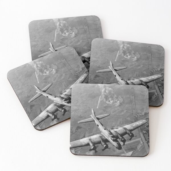 Item preview, B-17 Bomber Over Germany - WW2 - 1943 designed and sold by warishellstore.