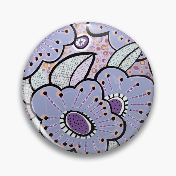 Item preview, Happy Poppies lavender designed and sold by Kayla Kennington.