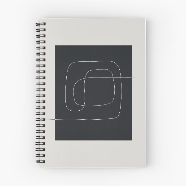 Item preview, Minimalist Black and White Abstract Line Art #2 designed and sold by kasamor.