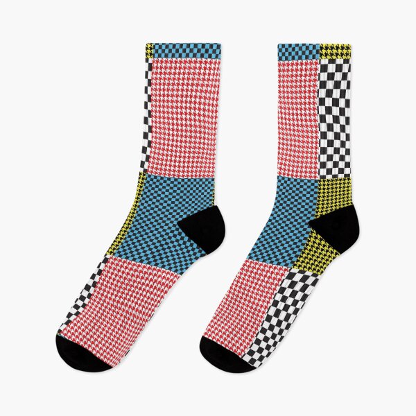 Item preview, 65 MCMLXV Harlequin Houndstooth Checkerboard Geomatric Pattern designed and sold by 65 MCMLXV.