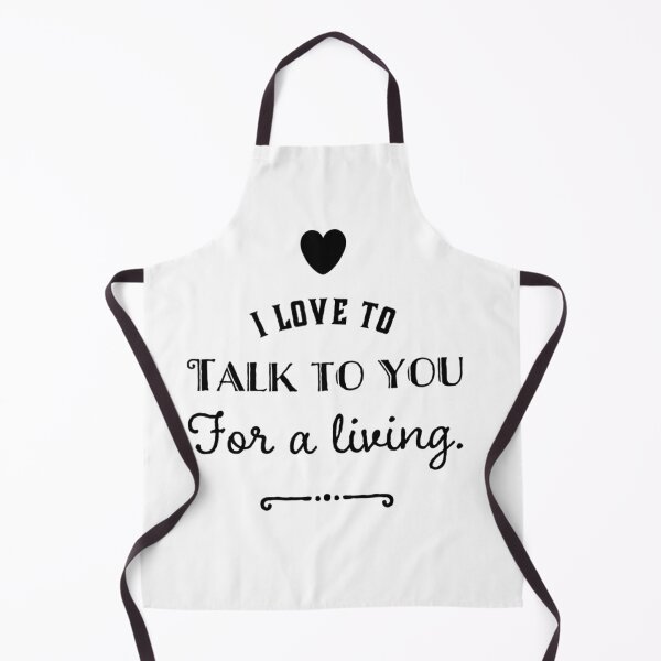 Item preview, Content: I love to talk to you for a living designed and sold by otomworld.