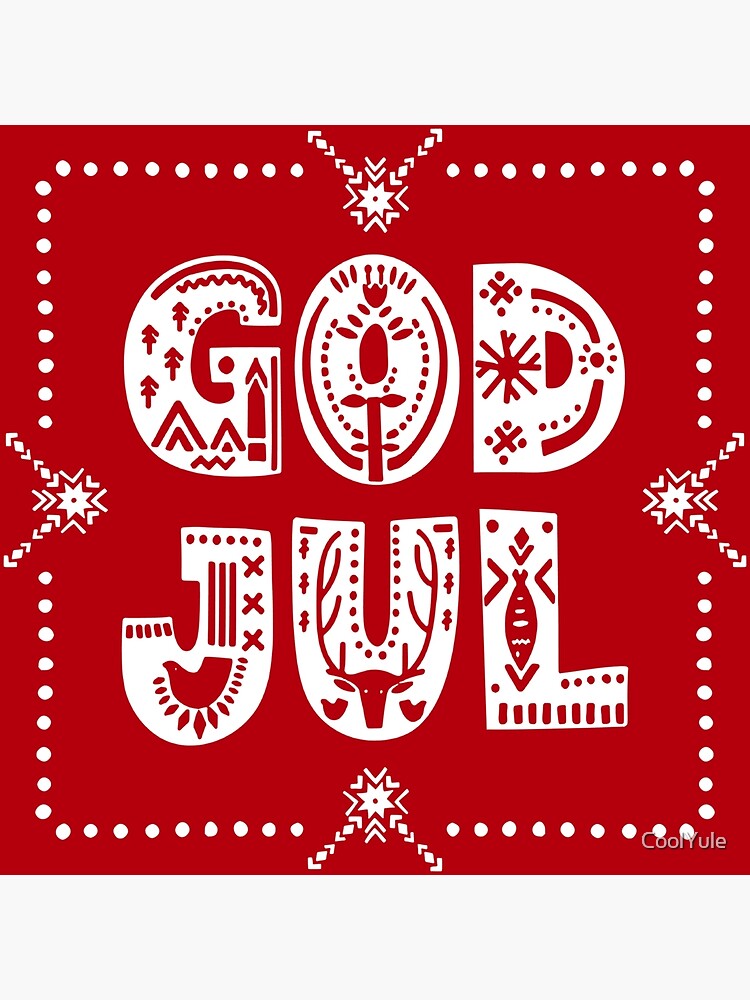 God Jul Swedish Christmas