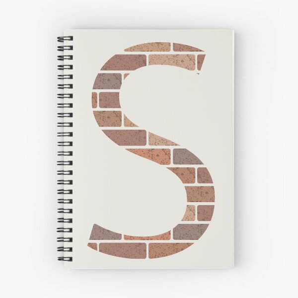 Item preview, Brick wall S letter designed and sold by EngineerGoC.