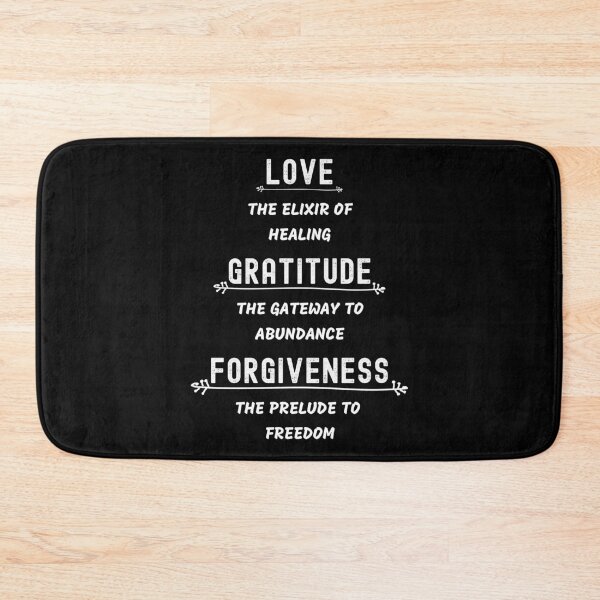 Item preview, Love, Gratitude, and Forgiveness: Black Selection designed and sold by Intuitive Engines Apparel Co..