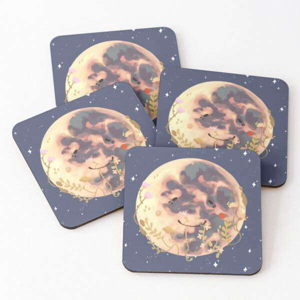 Item preview, flowering moon - digital painting - aubrie testa designed and sold by acidicpitt.