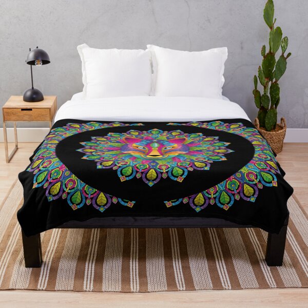 Item preview, Mandalas of wisdom, multicolored fox. designed and sold by STIKI SHOP.