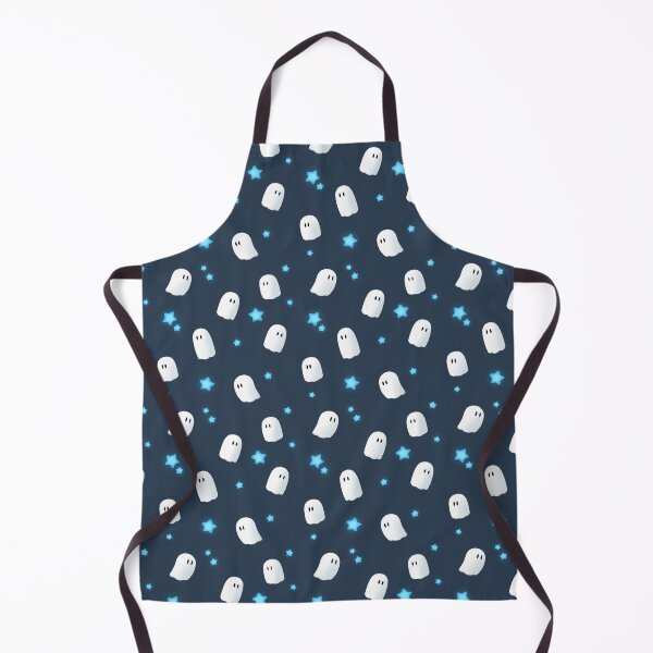 Item preview, Ghosts and Stars Pattern - Blue designed and sold by thehatshop.
