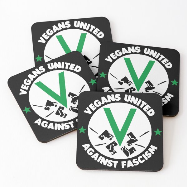 Item preview, Vegans United Against Fascism designed and sold by jacquesi97.