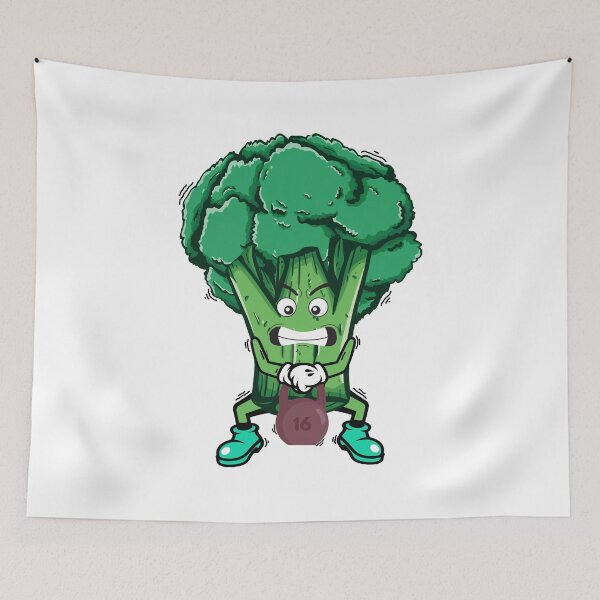 Item preview, Broccoli Working Out designed and sold by Perrots.