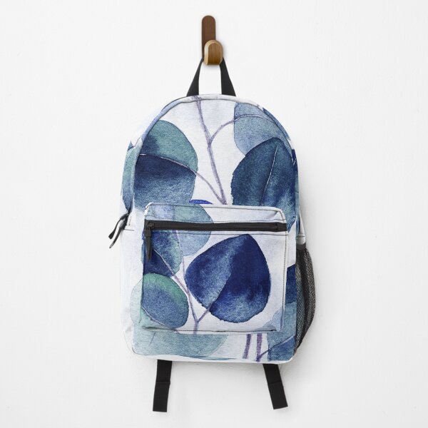 Item preview, Navy blue leaves, eucalyptus designed and sold by Myartspace.