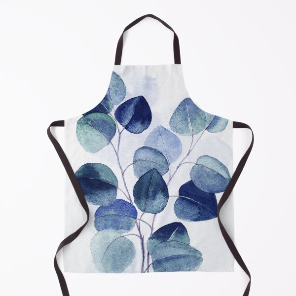 Item preview, Navy blue leaves, eucalyptus designed and sold by Myartspace.