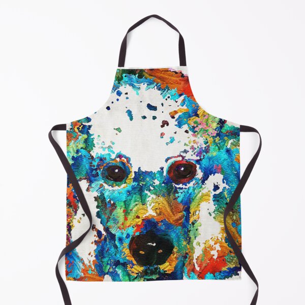 Item preview, Colorful Poodle Dog Art by Sharon Cummings designed and sold by Sharon Cummings Art.