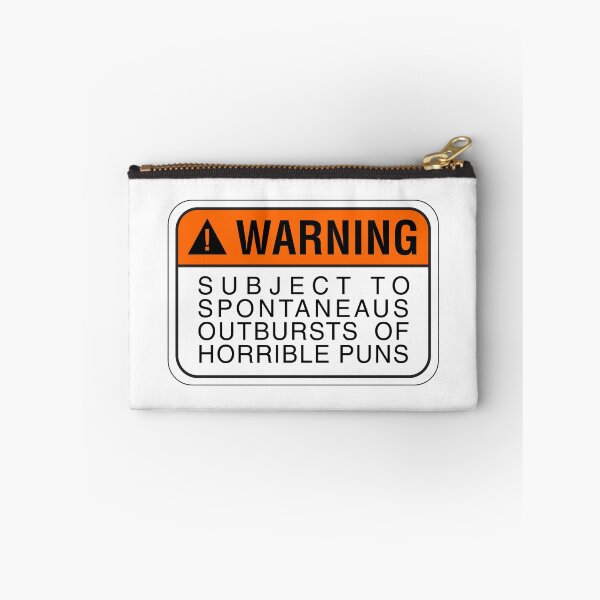 Item preview, Warning, Puns Ahead designed and sold by TeamPineapple.